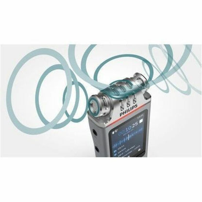 Philips Voice Tracer DVT4110 Digital Voice Recorder with 8GB Storage and Hi-Fi Microphones