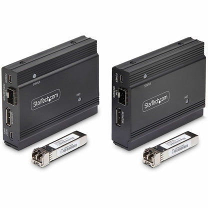 StarTech.com DisplayPort KVM Extender over Fiber Optic – 4K 60Hz Console Extender Kit up to 984 ft (300 m)