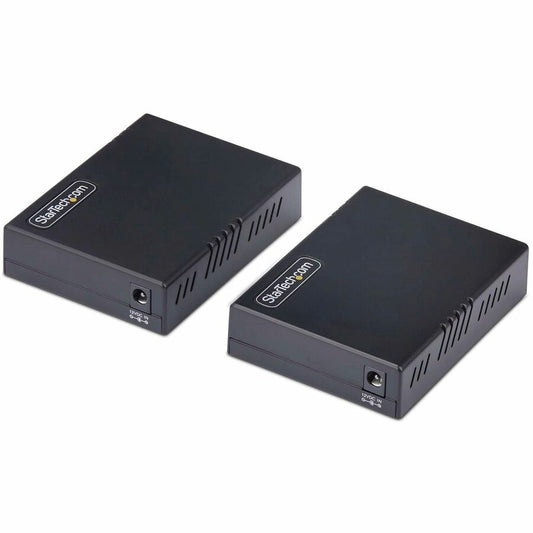 StarTech.com 10/100 Ethernet Extender Kit - Up to 0.5 miles (800 meters) Long-Range LAN Over Single or Dual Pair UTP