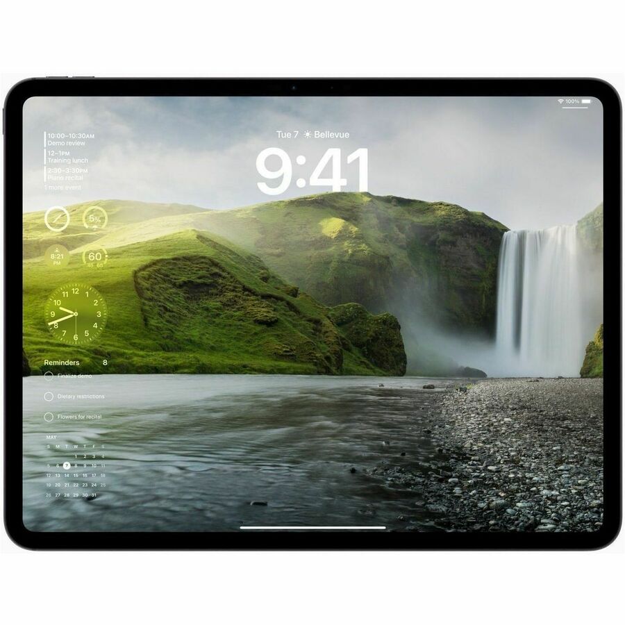 Apple iPad Pro (5th Generation) A2836 Tablet - 11" - Apple M4 - 16 GB - 2 TB Storage - iPadOS 17 - Space Black