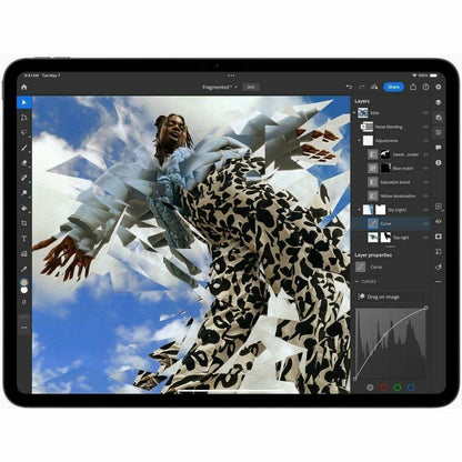 Apple iPad Pro (5th Generation) A2836 Tablet - 11" - Apple M4 - 16 GB - 2 TB Storage - iPadOS 17 - Space Black