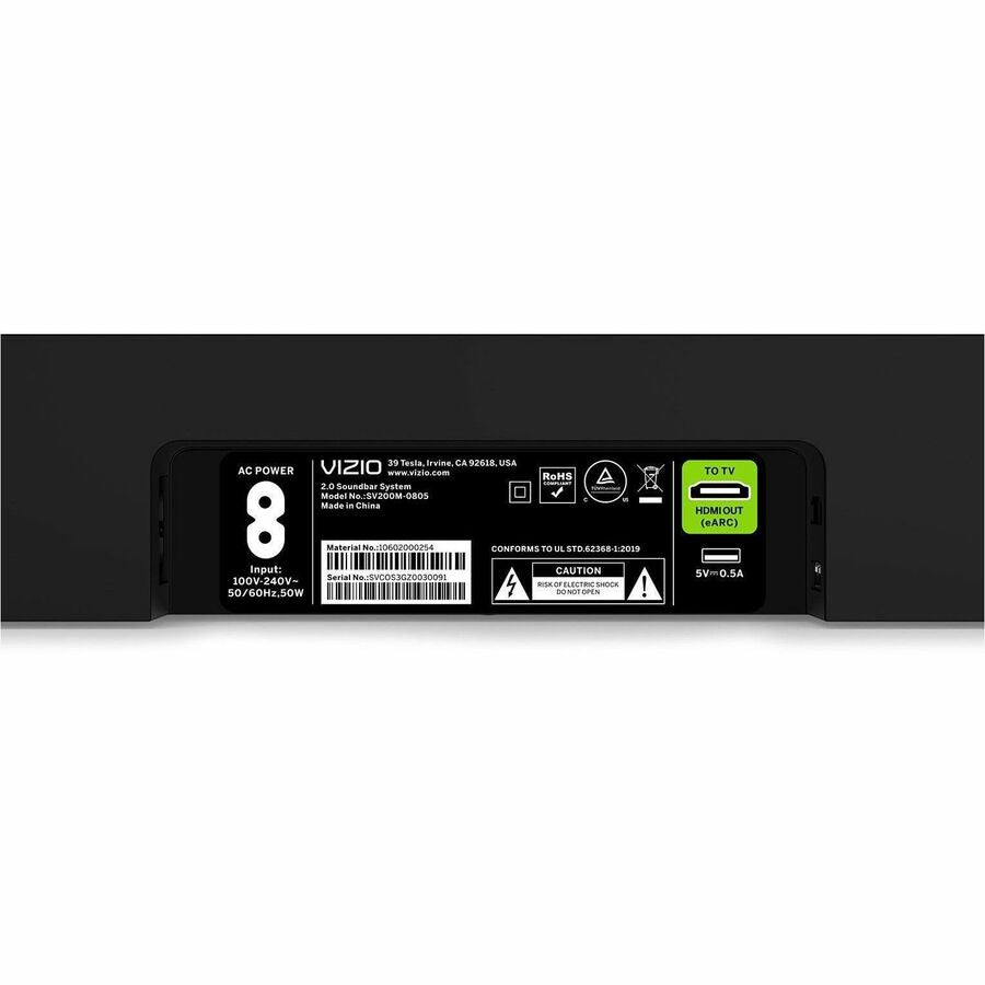 VIZIO 2.0 Bluetooth Sound Bar Speaker with Dolby Atmos & DTS:X - 30 Inch Wireless Audio System