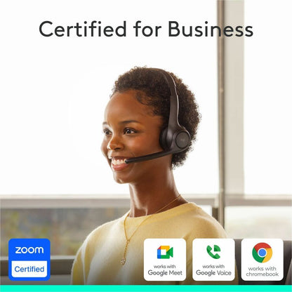 Logitech Zone 305 Wireless Bluetooth Headset with Microphone for Business and Collaboration