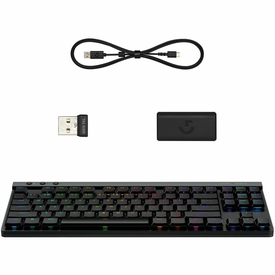 Logitech G515 LIGHTSPEED TKL Wireless Gaming Keyboard with RGB Backlit and Mechanical Switches
