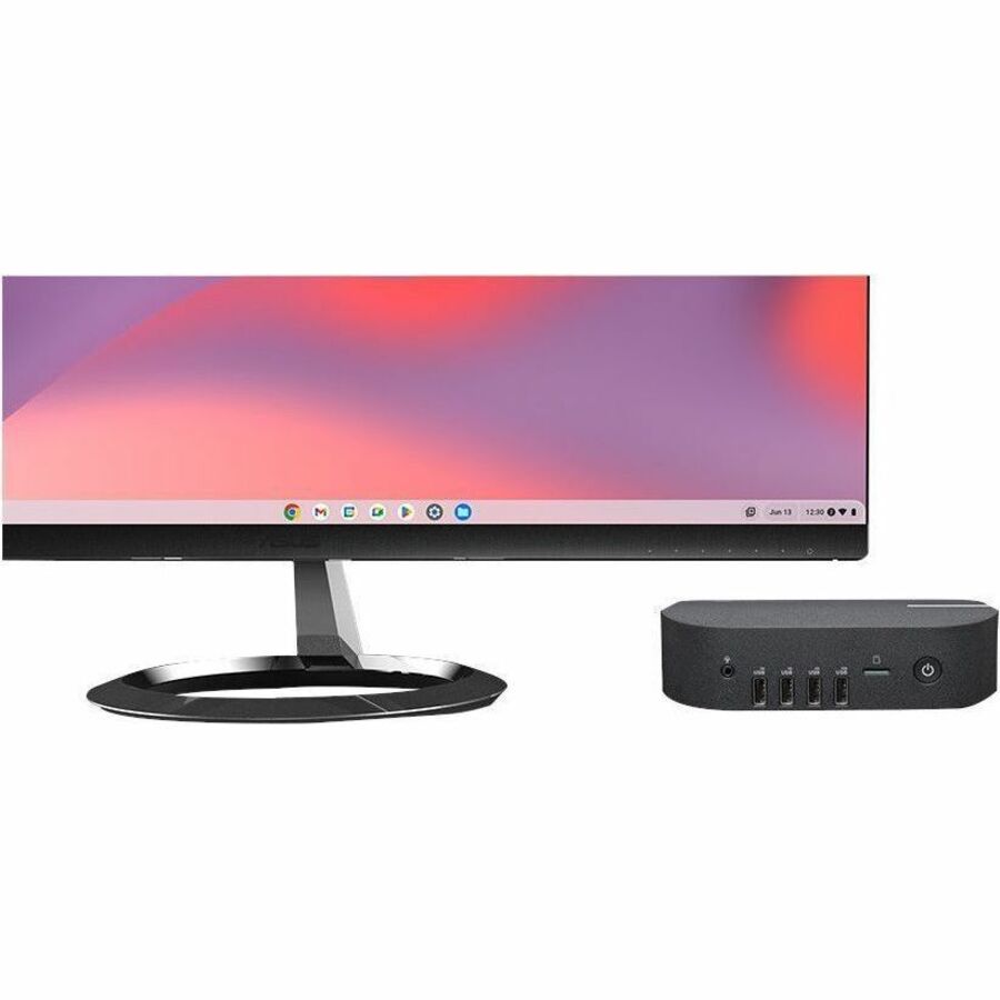 Asus Chromebox 5a CHROMEBOX5A-S3081UN Mini PC with Intel Core i3 13th Gen, 8GB RAM, 128GB SSD, ChromeOS, and Gigabit Ethernet