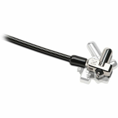 Kensington N17 Keyed Dual Head Laptop Lock for Dell Devices – TAA Compliant Security Cable with 6 ft Carbon Steel Cable