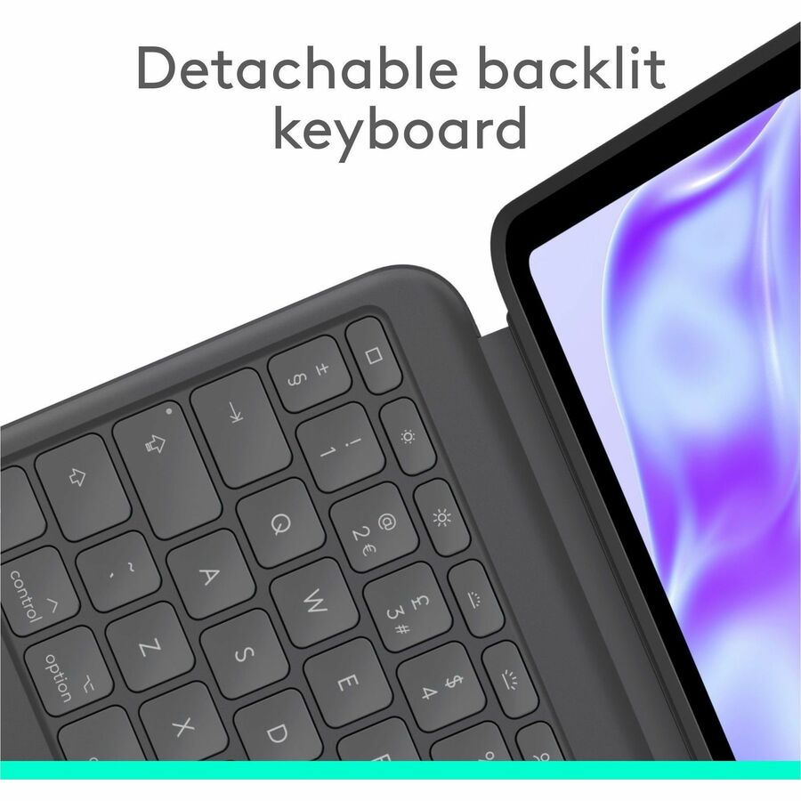 Logitech Combo Touch Keyboard Case for iPad Pro 13-inch (2024 & 2025) - Graphite