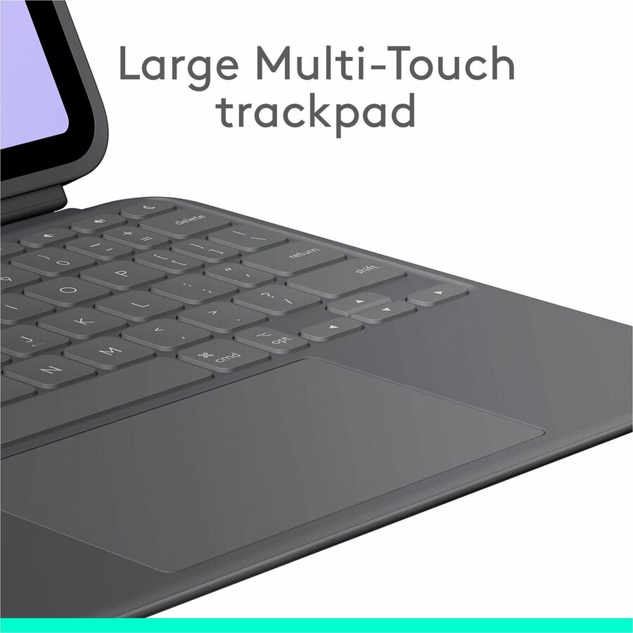 Logitech Combo Touch Keyboard Case for iPad Pro 11-inch (2024 & 2025) – Detachable Backlit Keyboard with Adjustable Kickstand in Graphite