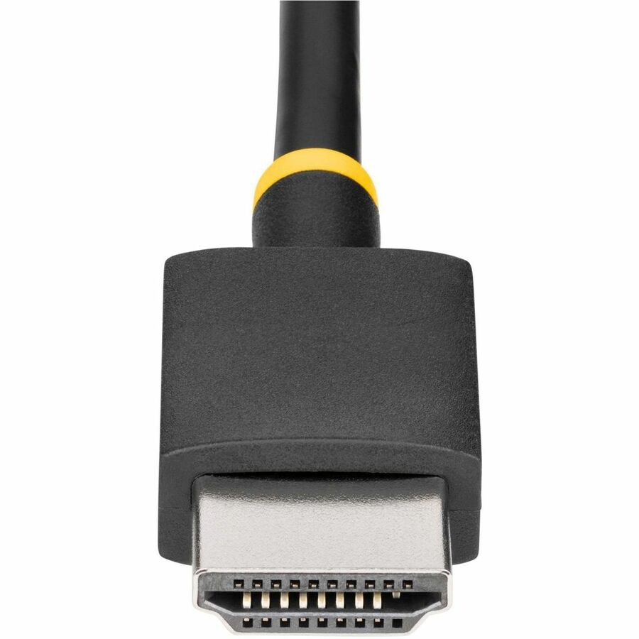 StarTech.com 1ft HDMI to DisplayPort Adapter Cable with 8K 60Hz Support - Active HDMI 2.1 to DP 1.4 Converter