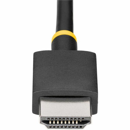 StarTech.com 1ft HDMI to DisplayPort Adapter Cable with 8K 60Hz Support - Active HDMI 2.1 to DP 1.4 Converter