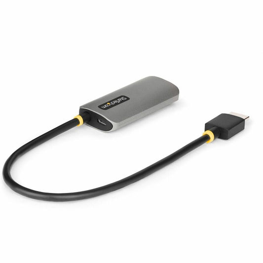 StarTech.com 1ft HDMI to DisplayPort Adapter Cable with 8K 60Hz Support - Active HDMI 2.1 to DP 1.4 Converter