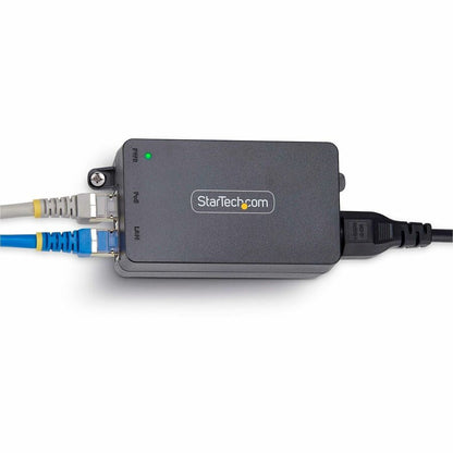 StarTech.com 1-Port Gigabit PoE+ Injector AF211C-POE-INJECTOR for Ethernet and Power over IP Devices