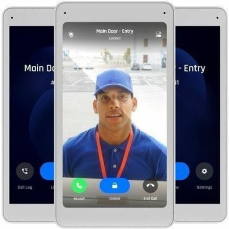 Ubiquiti Intercom Viewer – 5-Inch Touchscreen Video Door Phone for Building Security