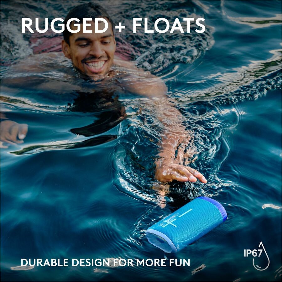 Ultimate Ears Everbooom Wireless Bluetooth Portable Speaker - Big Bass, 360° Sound, Waterproof IP67, 20-Hour Battery, Blue