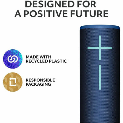 Ultimate Ears MEGABOOM 4 Portable Waterproof Bluetooth Speaker in Cobalt Blue