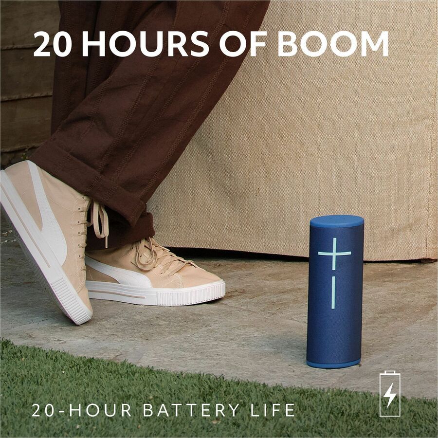 Ultimate Ears MEGABOOM 4 Portable Waterproof Bluetooth Speaker - Red