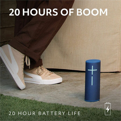 Ultimate Ears MEGABOOM 4 Portable Waterproof Bluetooth Speaker with Thundering Bass and 20-Hour Battery - Black