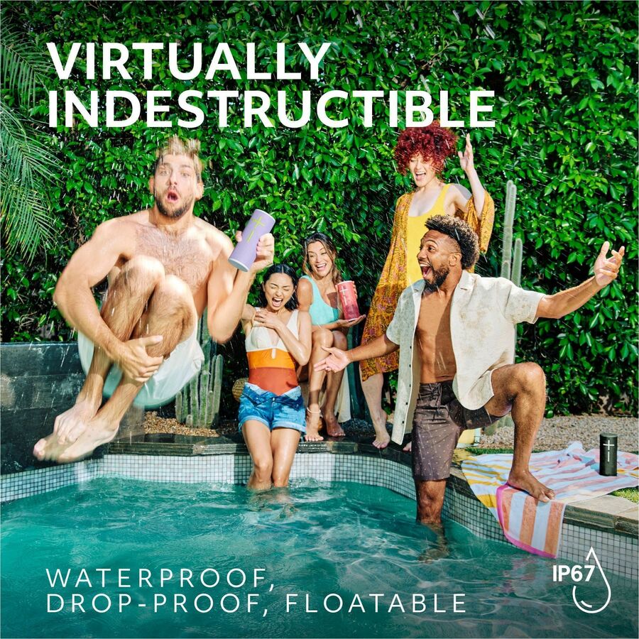 Ultimate Ears BOOM 4 Portable Waterproof Bluetooth Speaker - Black