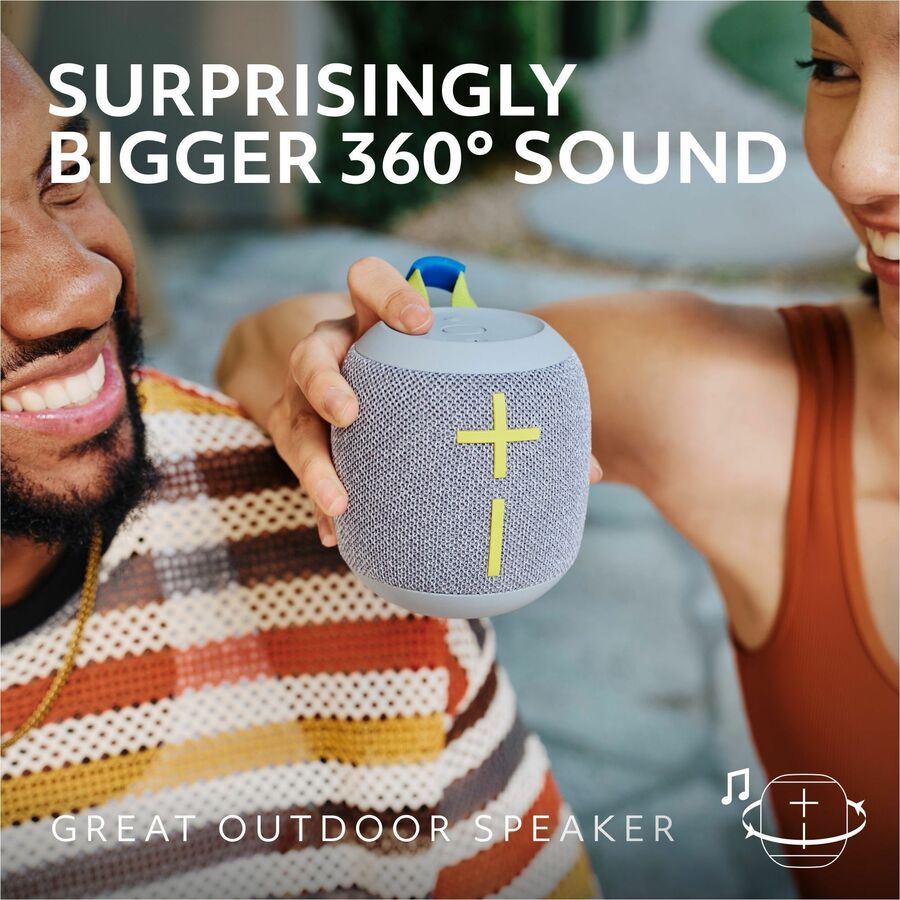 Ultimate Ears WONDERBOOM 4 Portable Waterproof Bluetooth Speaker with Big Bass and 360° Sound