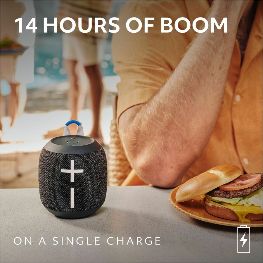 Ultimate Ears WONDERBOOM 4 Portable Waterproof Bluetooth Speaker with Big Bass and 360° Sound