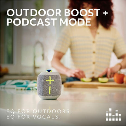 Ultimate Ears WONDERBOOM 4 Portable Waterproof Bluetooth Speaker with Big Bass and 360° Sound