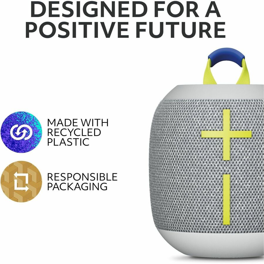 Ultimate Ears WONDERBOOM 4 Portable Waterproof Bluetooth Speaker with Big Bass and 360° Sound