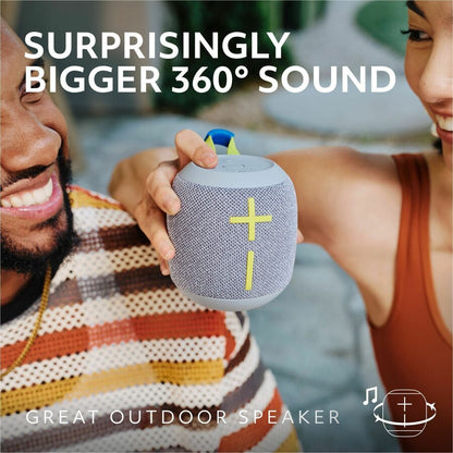 Ultimate Ears WONDERBOOM 4 Portable Waterproof Bluetooth Speaker with 360-Degree Sound and Big Bass - Black