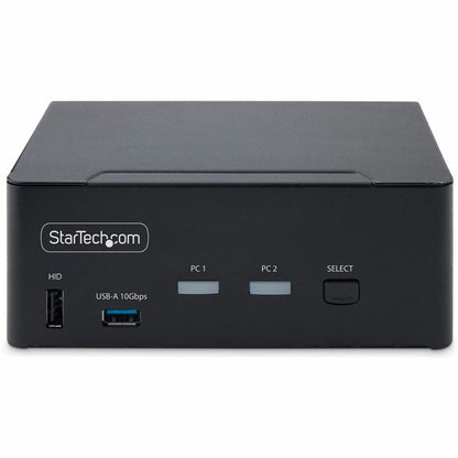 StarTech.com 2-Port Dual-DisplayPort 1.4 KVM Switch with 8K 60Hz Support – Supports Dual USB 3.2 Ports and Hotkey Control