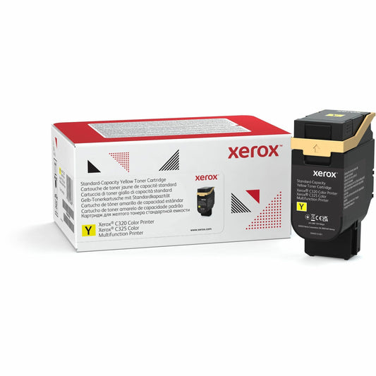 Xerox Genuine Yellow Toner Cartridge 006R04822 for Xerox C320 and C325 Printers