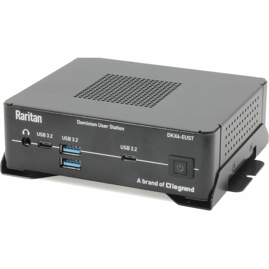 Legrand Group Raritan Dominion KX IV User Station DKX4-EUST — 4K IP KVM Switchbox for Multi-Monitor Server Access