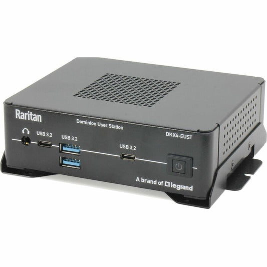 Legrand Group Raritan Dominion KX IV User Station DKX4-EUST — 4K IP KVM Switchbox for Multi-Monitor Server Access