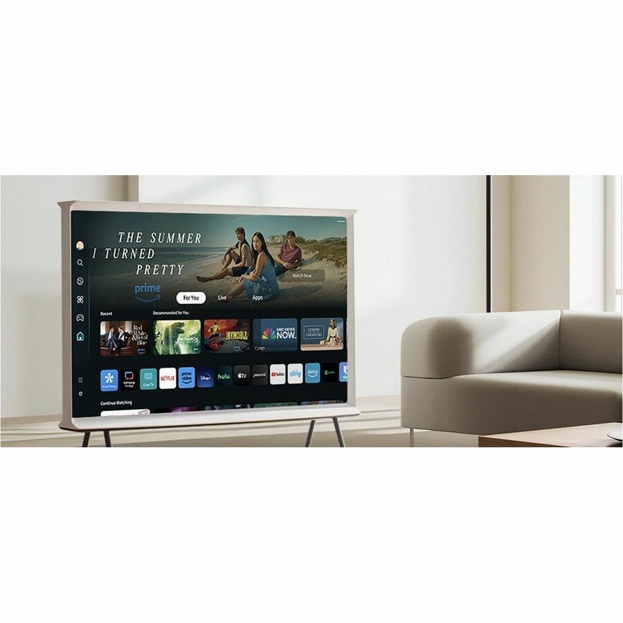 Samsung The Serif LS01D QN43LS01DAF 42.5-inch 4K UHD Smart LED-LCD TV with HDR and Google Assistant