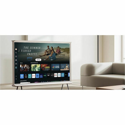 Samsung The Serif LS01D QN43LS01DAF 42.5-inch 4K UHD Smart LED-LCD TV with HDR and Google Assistant