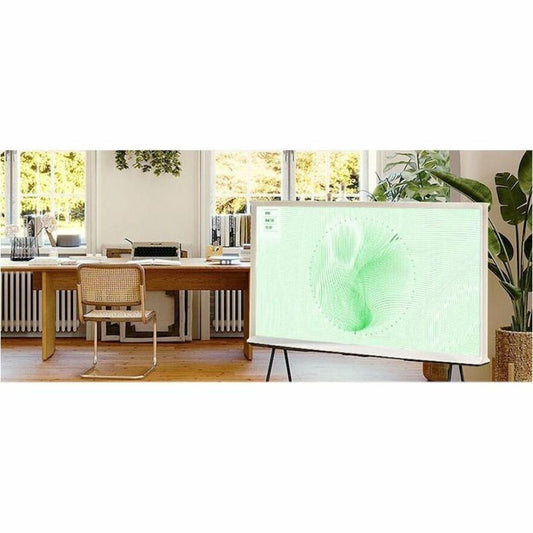 Samsung The Serif LS01D QN55LS01DAF 54.6-inch 4K UHD Smart LED-LCD TV in Cloud White