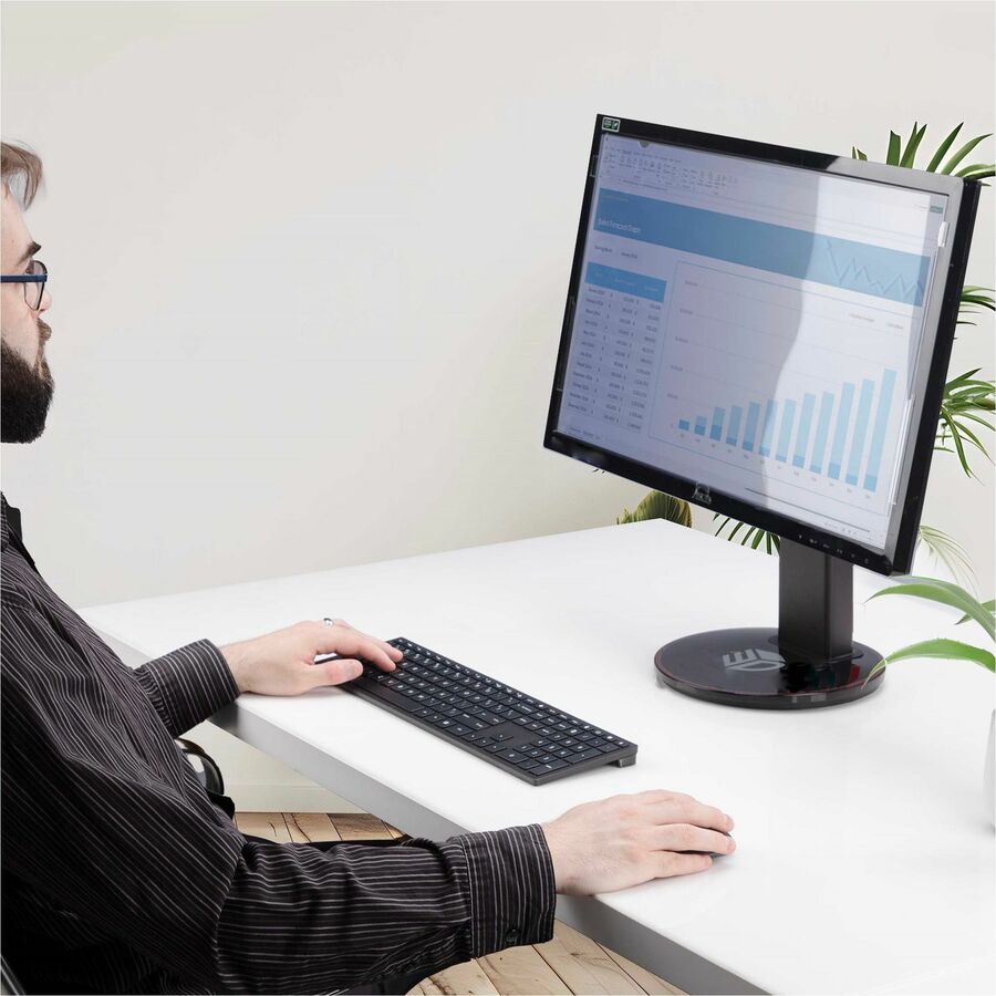 StarTech.com 24-inch 16:9 Anti-Blue Light Screen Filter with TAA Compliance
