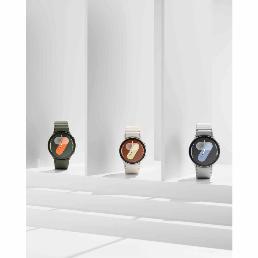 Samsung Galaxy Watch7 44mm Silver LTE Smartwatch with Titanium Case and 1.5-Inch Super AMOLED Display
