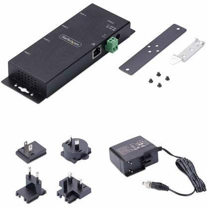 StarTech.com I43-SERIAL-ETHERNET 4-Port Serial to Ethernet Device Server for Remote RS232 Control