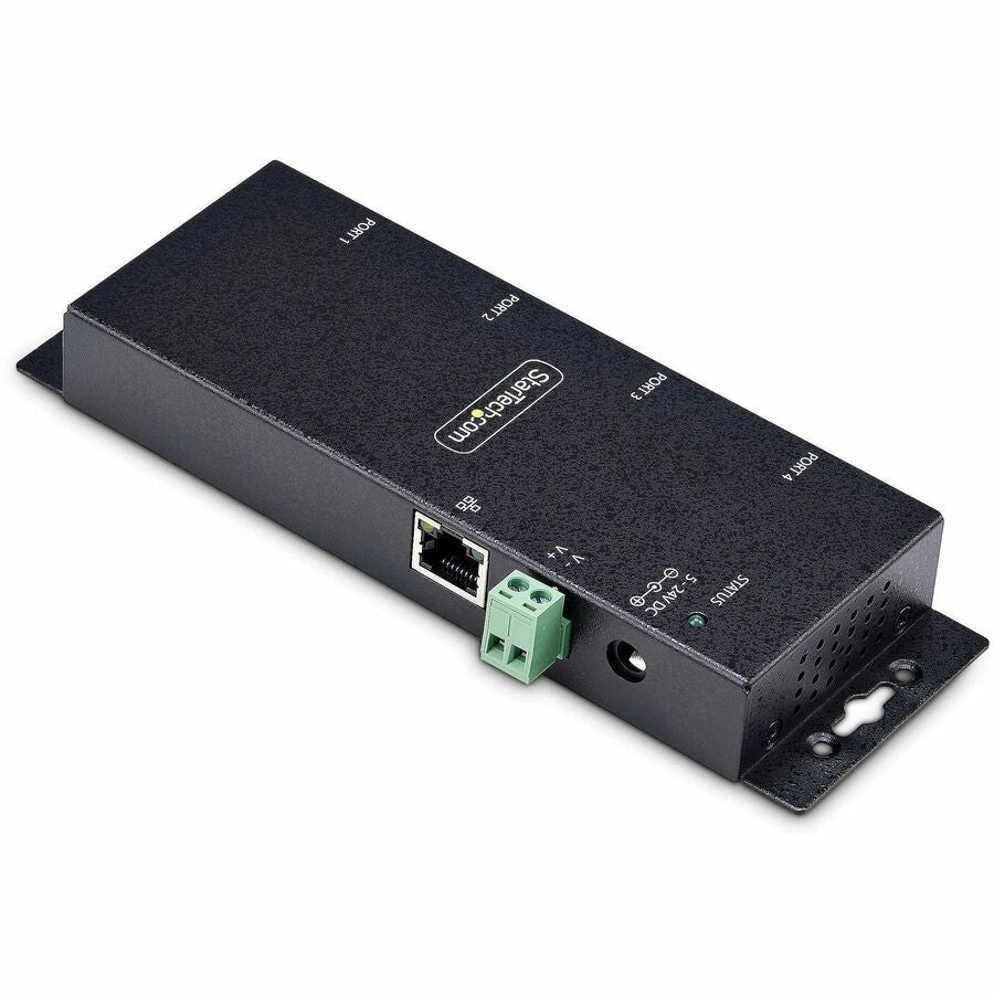 StarTech.com I43-SERIAL-ETHERNET 4-Port Serial to Ethernet Device Server for Remote RS232 Control
