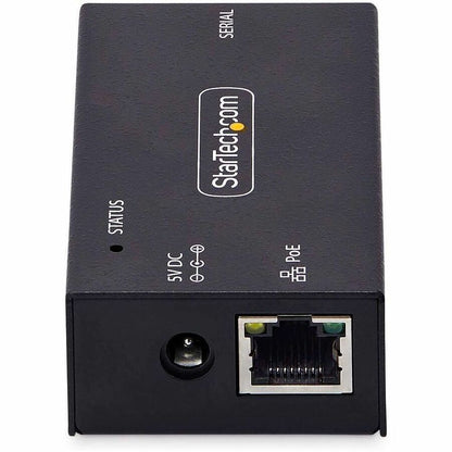 StarTech.com 1-Port Serial to Ethernet Adapter I13P-SERIAL-ETHERNET with PoE and Rugged Enclosure