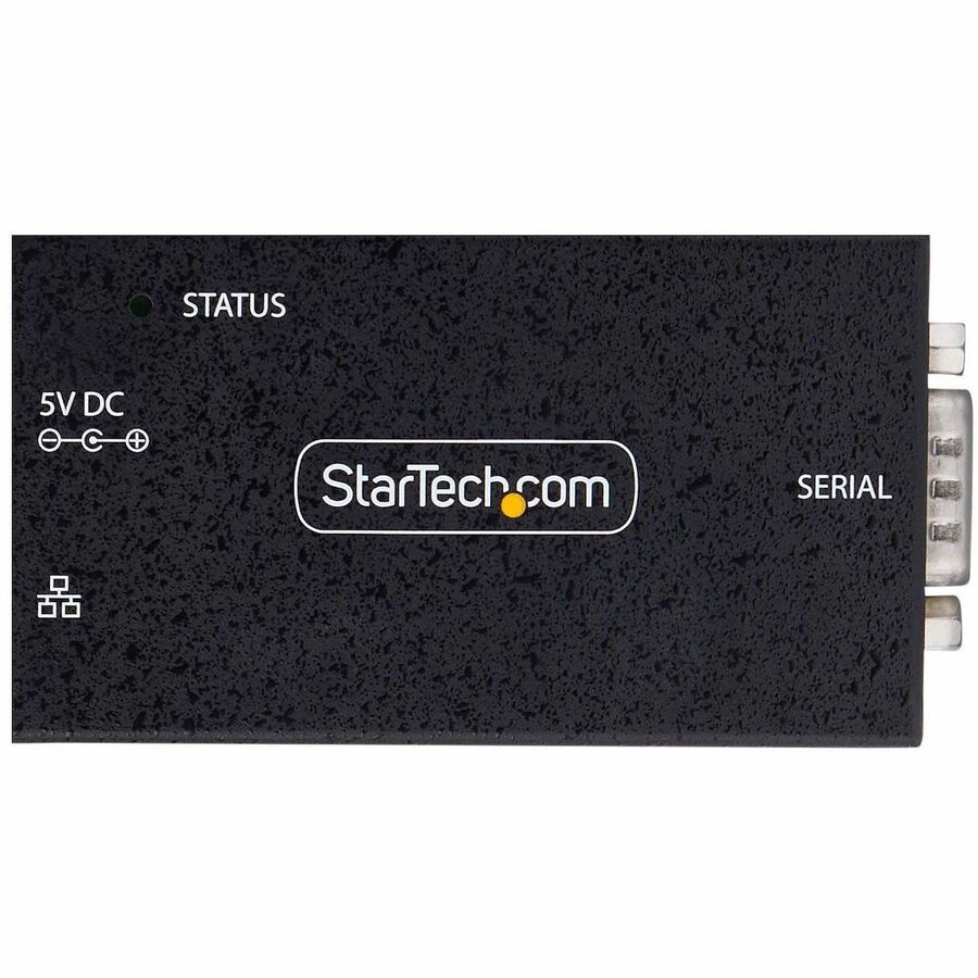 StarTech.com 1-Port Serial to Ethernet Adapter I13P-SERIAL-ETHERNET with PoE and Rugged Enclosure