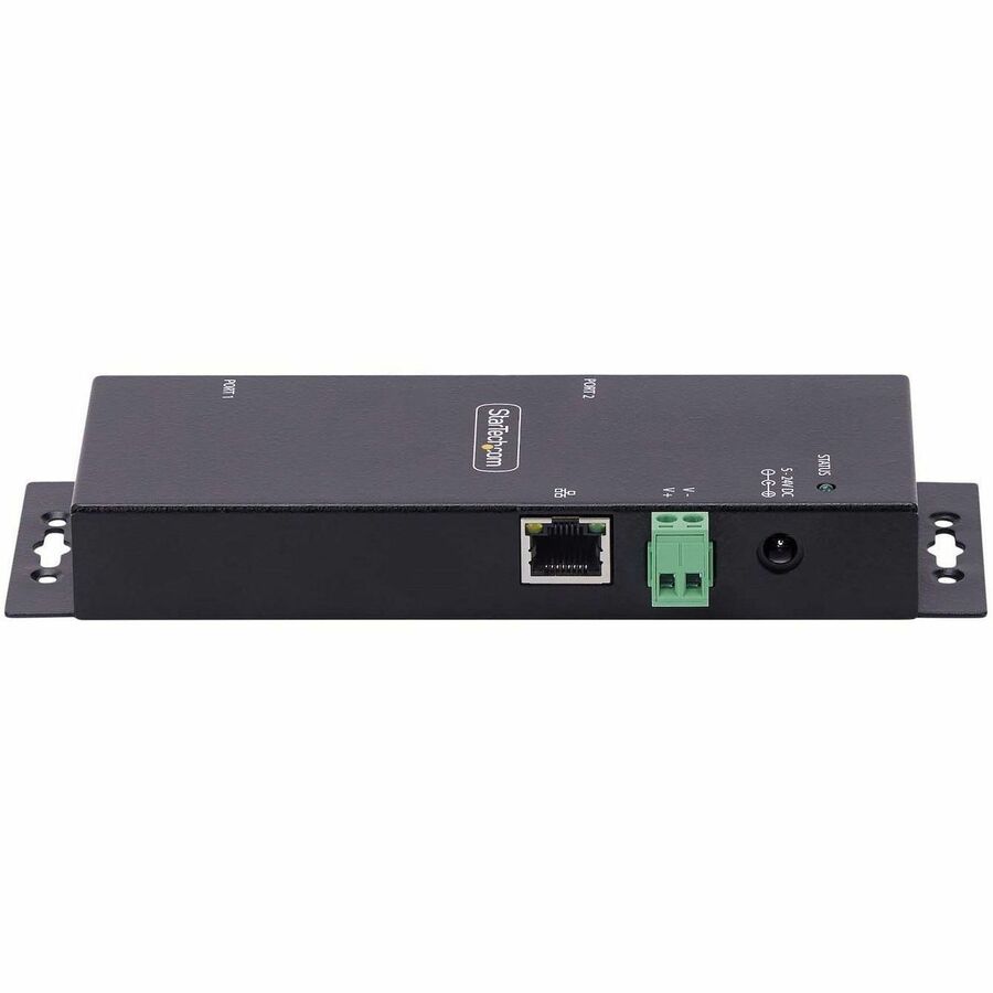 StarTech.com 2-Port Serial to Ethernet Adapter (I23-SERIAL-ETHERNET) for Remote RS232 Device Control
