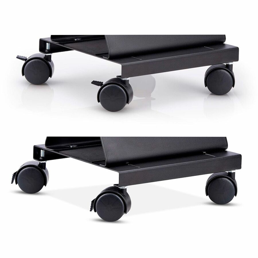 StarTech.com CPU Caddy - Mobile Rolling Computer Tower Stand with Adjustable Width and Heavy-Duty Steel Construction