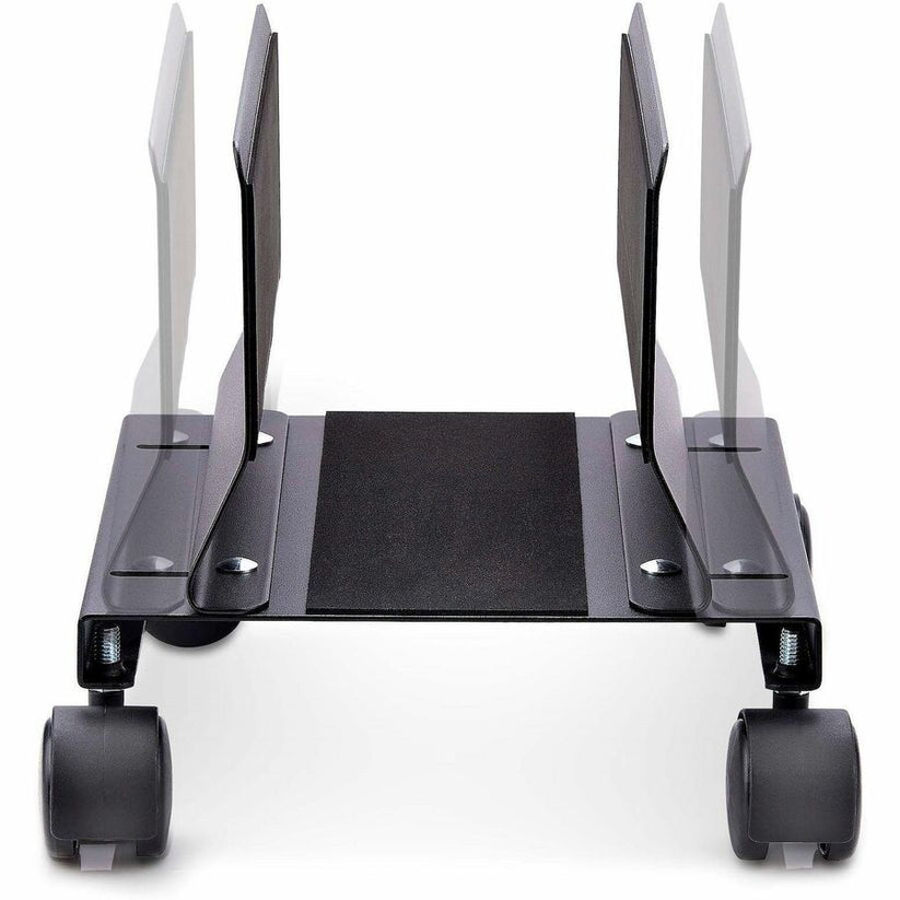 Steel Computer Caddy StarTech.com CPU Caddy - Mobile Rolling Computer Tower Stand with Adju ...