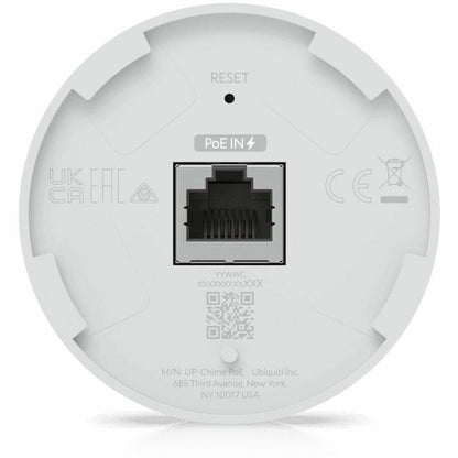 Ubiquiti PoE Smart Chime Wired Doorbell - Aluminum Alloy, UACC-CHIME-POE
