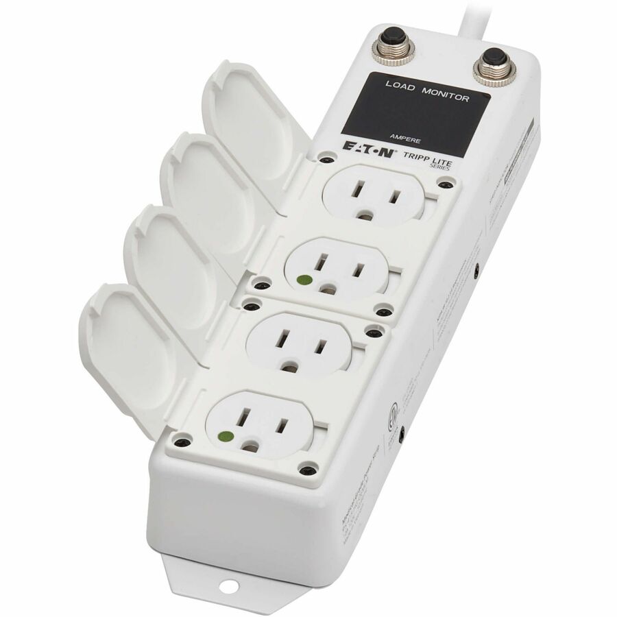 Eaton Tripp Lite Series Safe-IT PS-415-HG-OEMLM Medical-Grade Power Strip with 4 Hospital-Grade Outlets and Load Monitor