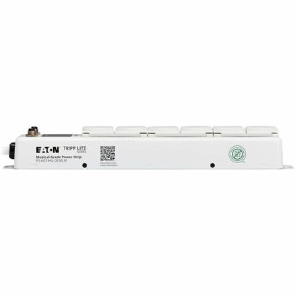 Eaton Tripp Lite Series Safe-IT PS-607-HG-OEMLM Medical-Grade Power Strip with 6 Hospital-Grade Outlets and Load Monitor