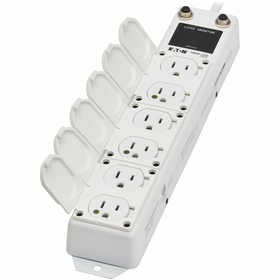 Eaton Tripp Lite Series Safe-IT PS-607-HG-OEMLM Medical-Grade Power Strip with 6 Hospital-Grade Outlets and Load Monitor
