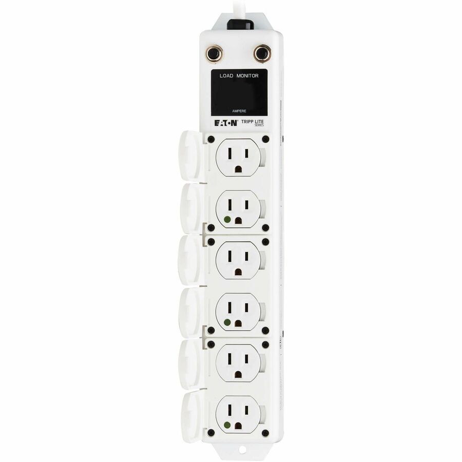 Eaton Tripp Lite Series Safe-IT PS-607-HG-OEMLM Medical-Grade Power Strip with 6 Hospital-Grade Outlets and Load Monitor