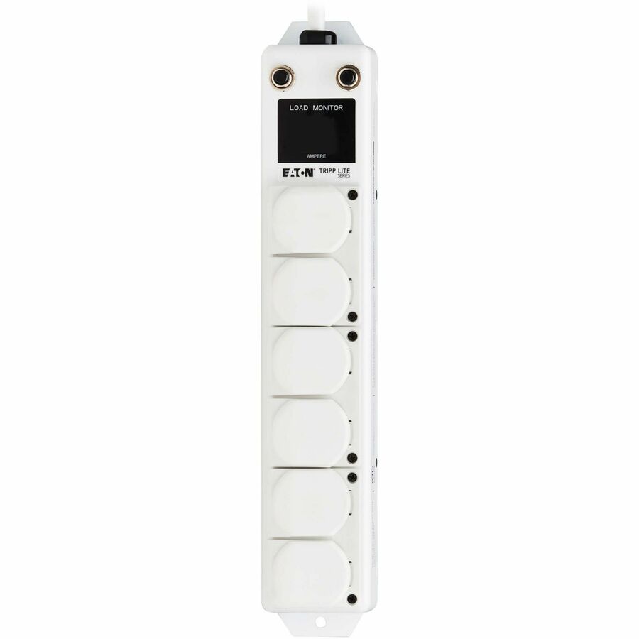 Eaton Tripp Lite Series Safe-IT PS-607-HG-OEMLM Medical-Grade Power Strip with 6 Hospital-Grade Outlets and Load Monitor