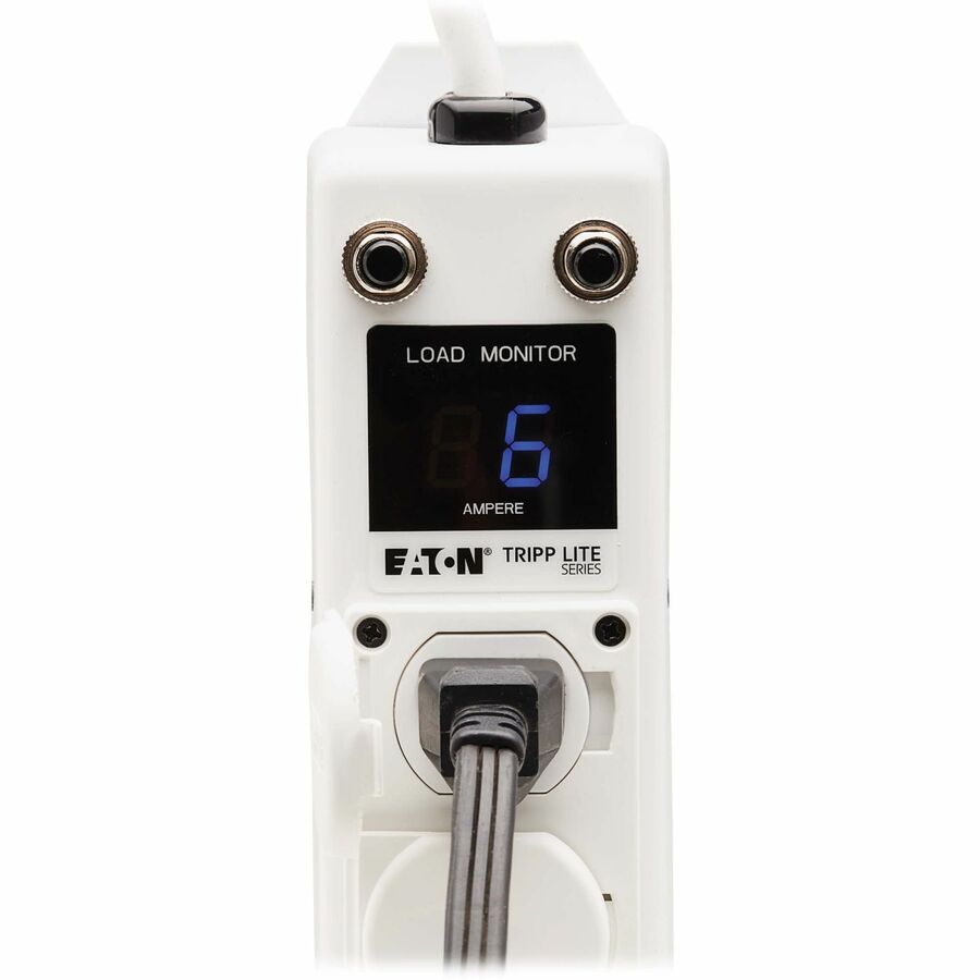 Eaton Tripp Lite Series Safe-IT PS-607-HG-OEMLM Medical-Grade Power Strip with 6 Hospital-Grade Outlets and Load Monitor